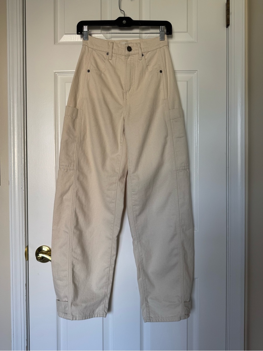 Everlane 100% Organic Cotton Women’s Barrel Cargo Utility Pants